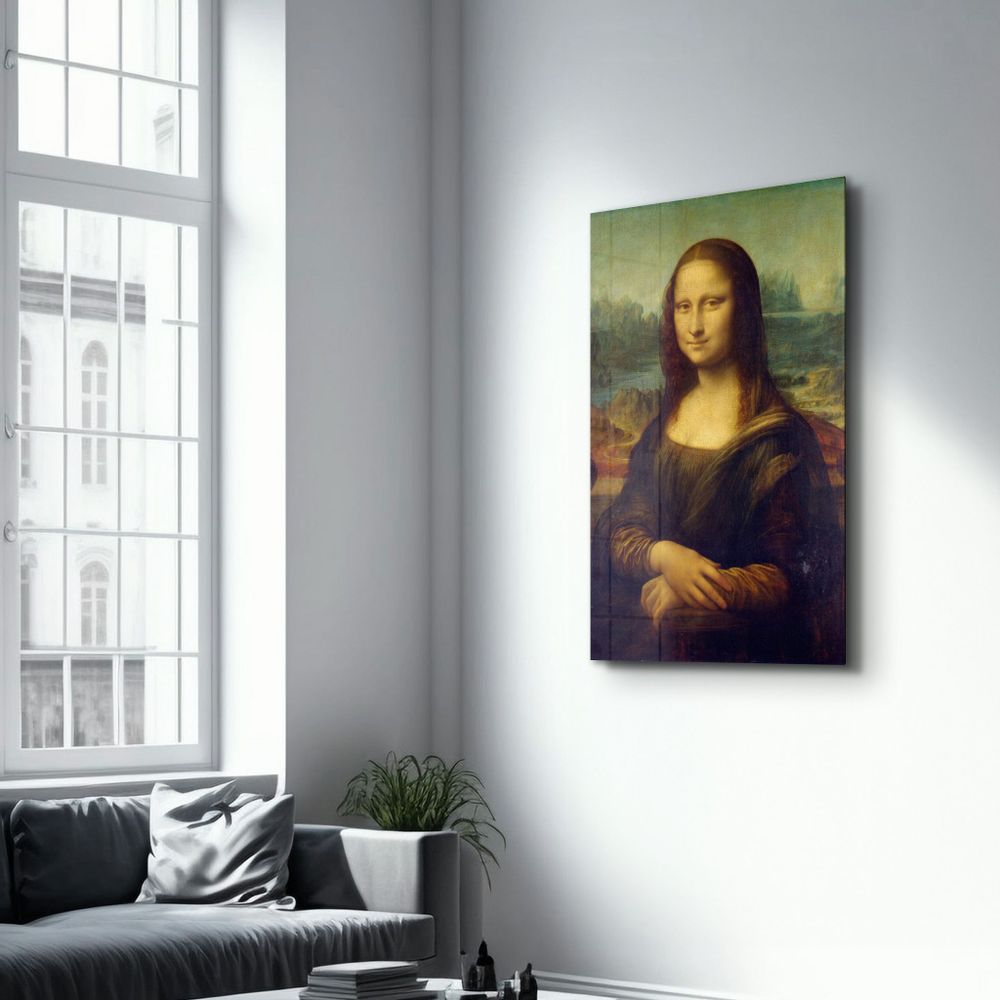 Autres décorations murales - Mona Lisa | Glass Wall Art - ARTDESIGNA
