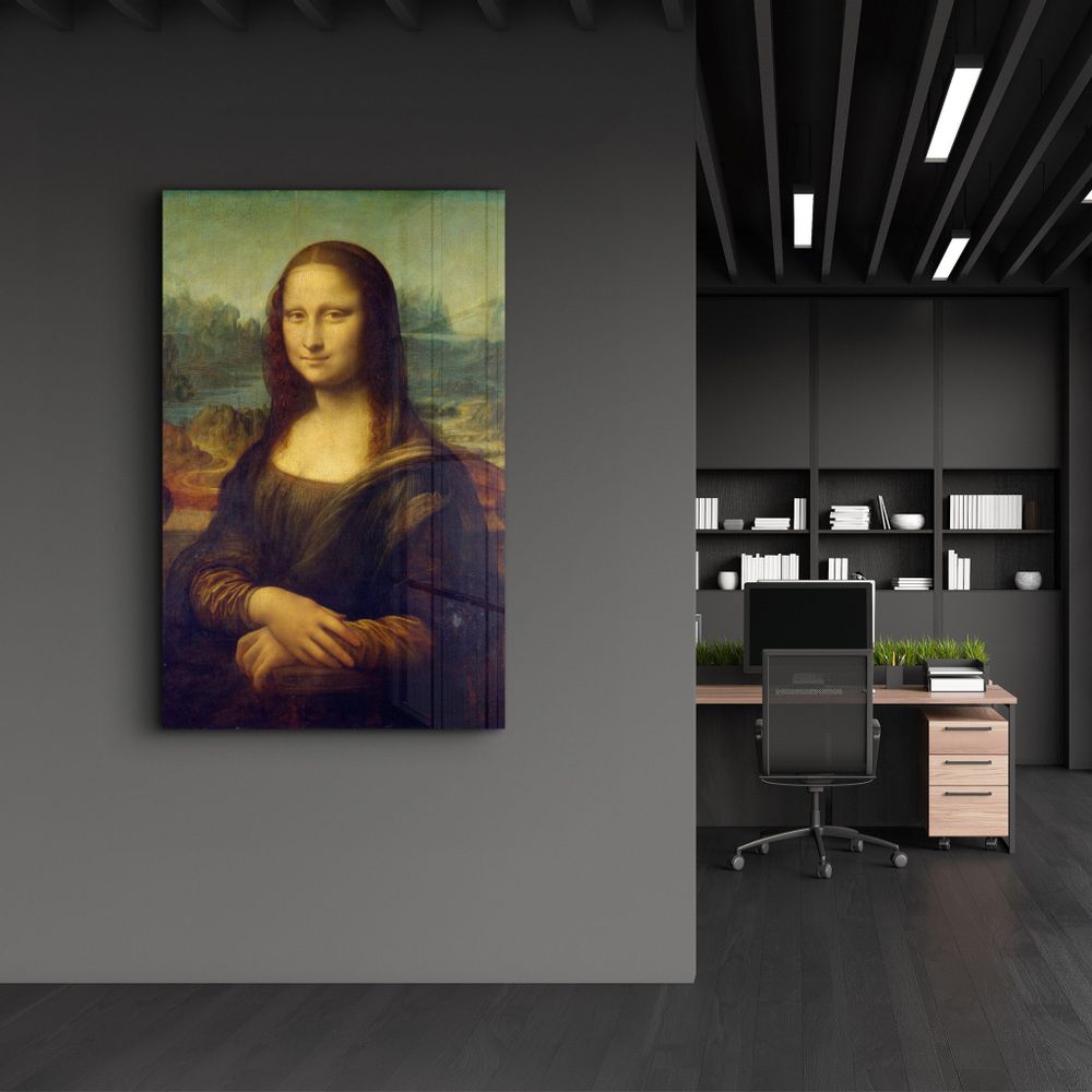 Autres décorations murales - Mona Lisa | Glass Wall Art - ARTDESIGNA