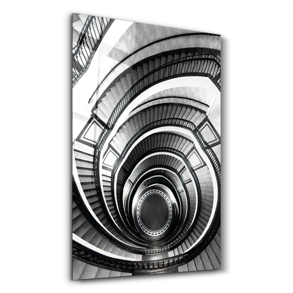 Autres décorations murales - Stairs | Glass Wall Art - ARTDESIGNA