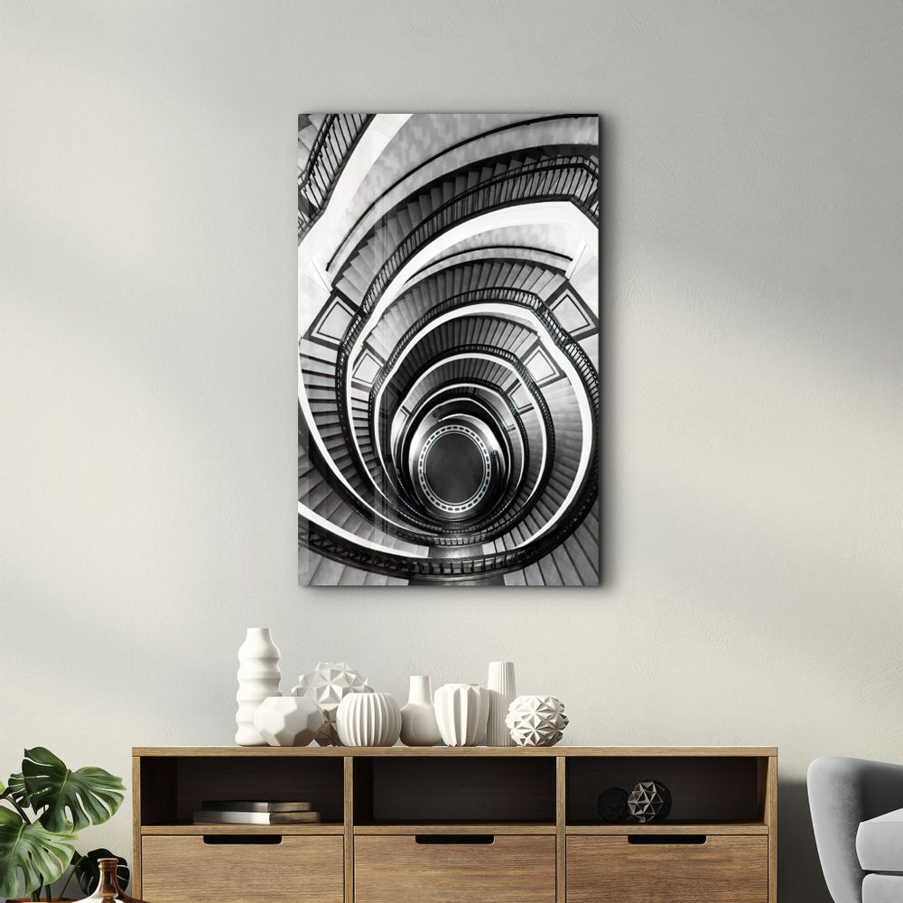Autres décorations murales - Stairs | Glass Wall Art - ARTDESIGNA