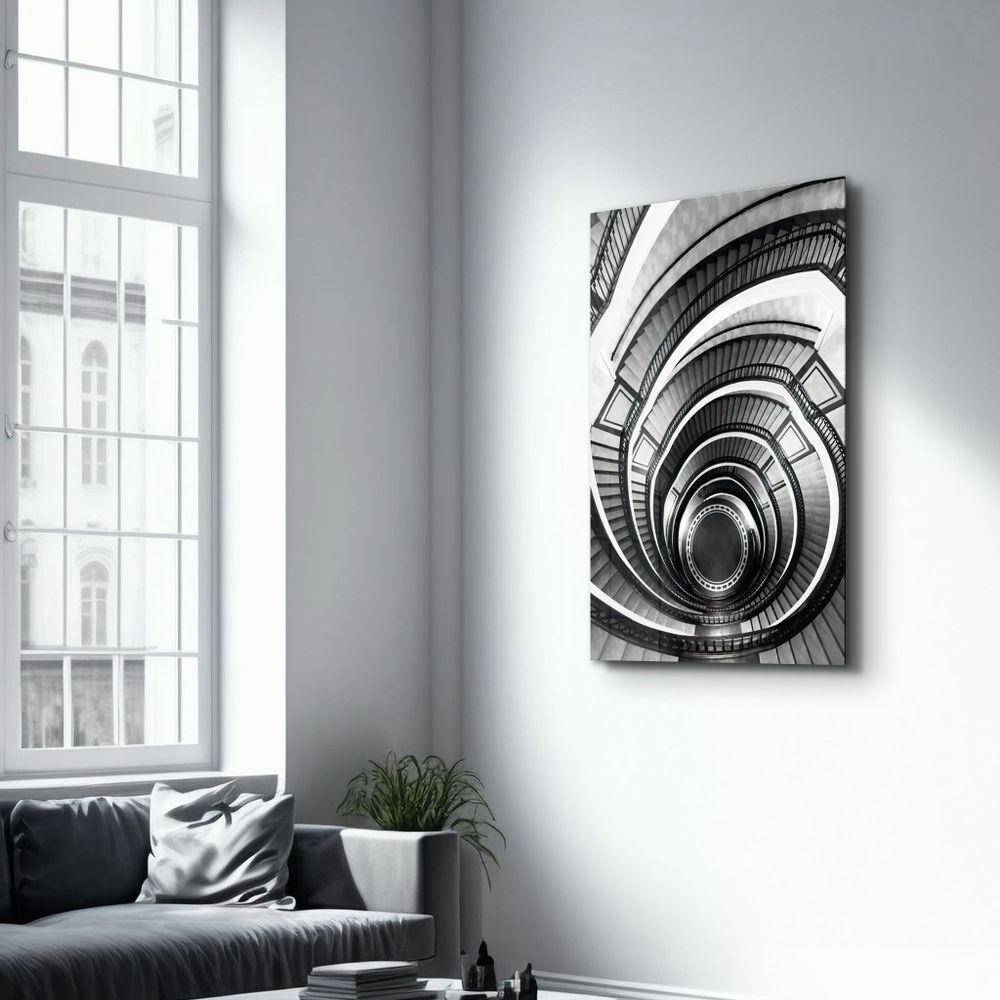 Autres décorations murales - Stairs | Glass Wall Art - ARTDESIGNA
