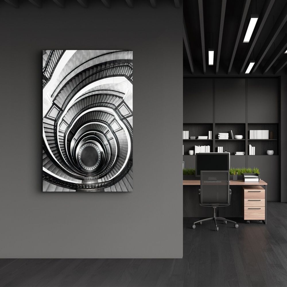 Autres décorations murales - Stairs | Glass Wall Art - ARTDESIGNA