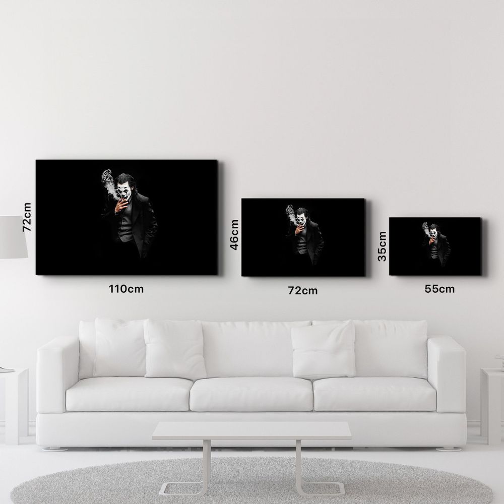 Other wall decoration - Joker - Haha | Designer's Collection Glass Wall Art - ARTDESIGNA