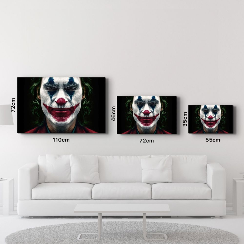 Autres décorations murales - Joker - Smile | Glass Wall Art - ARTDESIGNA