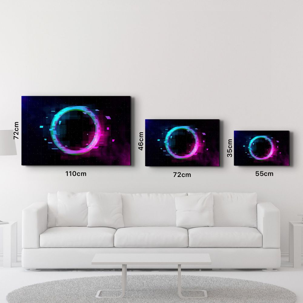 Other wall decoration - Circle In the Space | Glass Wall Art - ARTDESIGNA