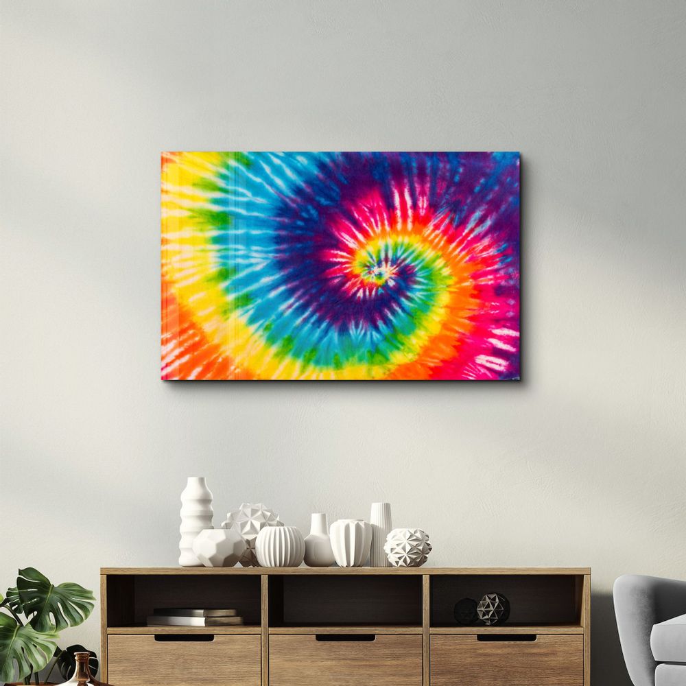 Other wall decoration - Abstract Colorful Pattern | Glass Wall Art - ARTDESIGNA