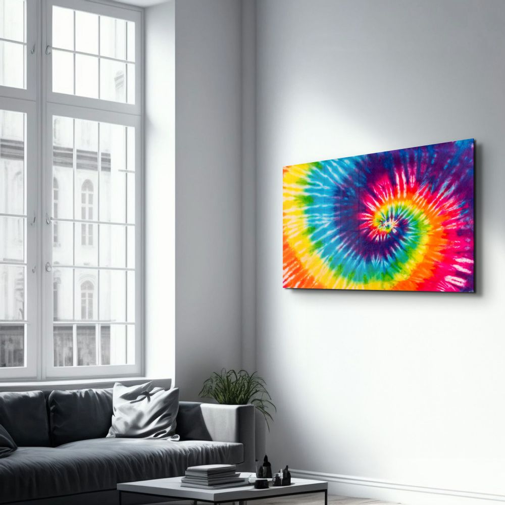 Other wall decoration - Abstract Colorful Pattern | Glass Wall Art - ARTDESIGNA