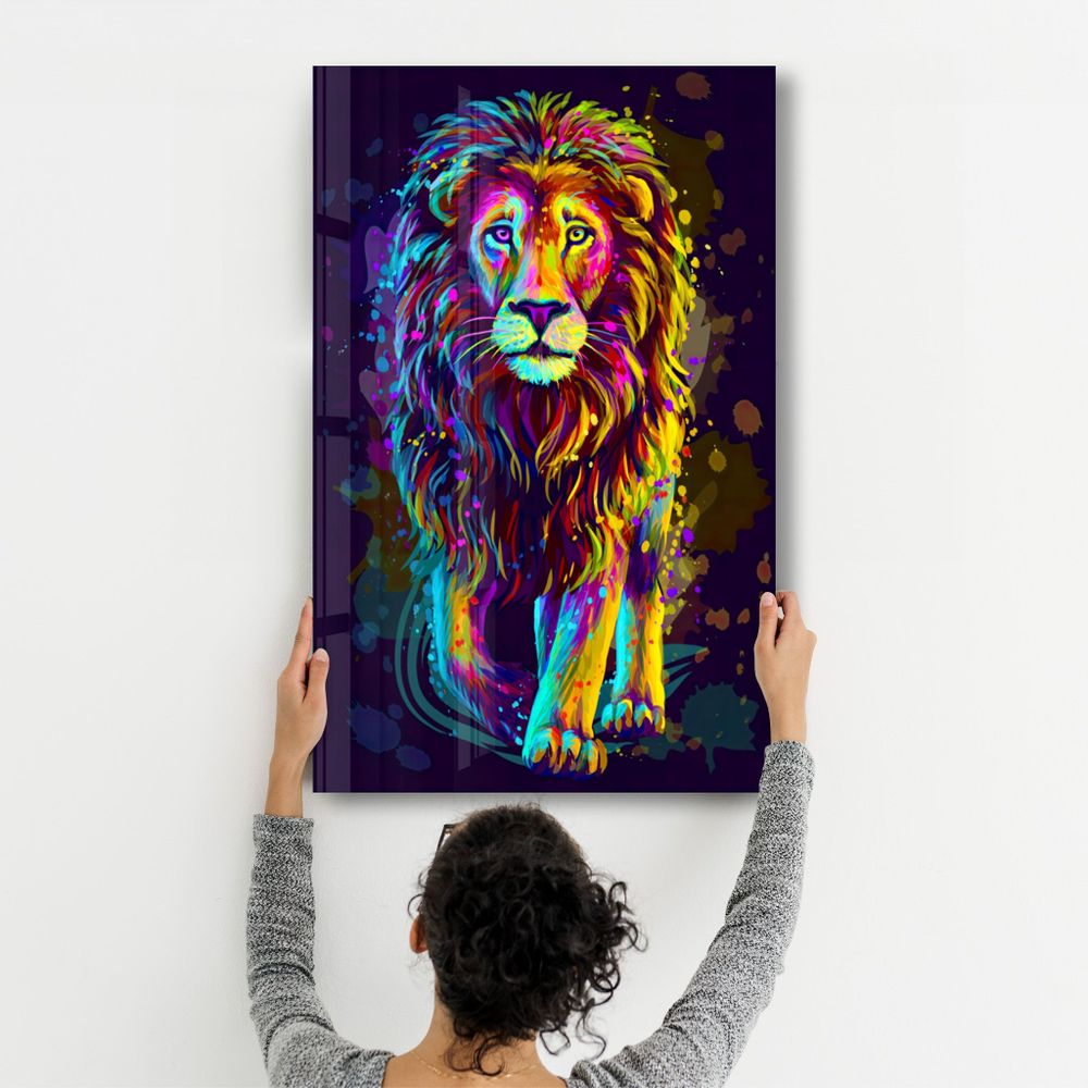 Other wall decoration - The King | Glass Wall Art - ARTDESIGNA