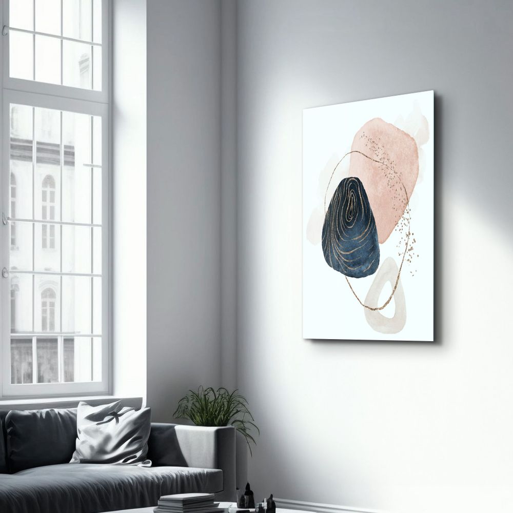 Other wall decoration - Abstract Fingerprint | Glass Wall Art - ARTDESIGNA
