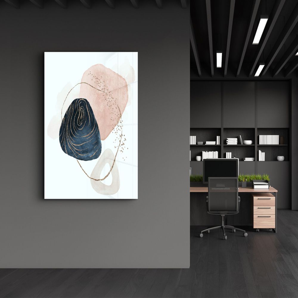 Other wall decoration - Abstract Fingerprint | Glass Wall Art - ARTDESIGNA