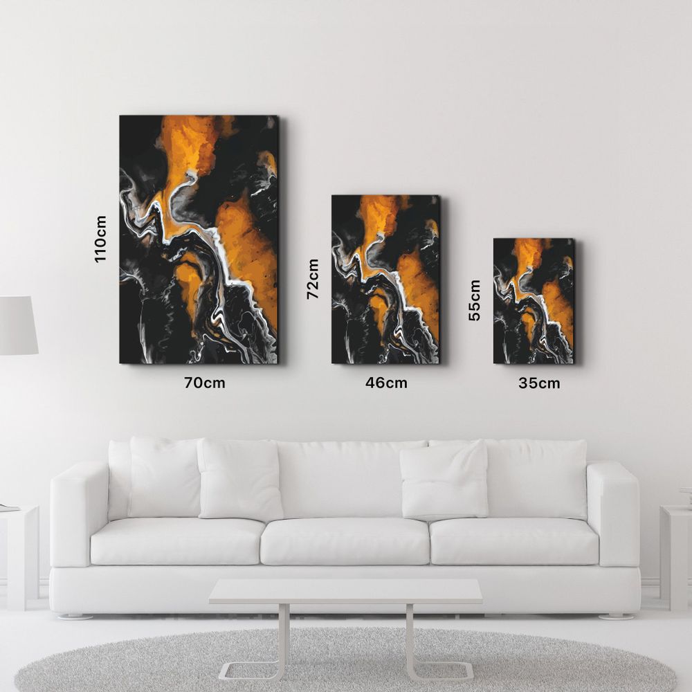 Other wall decoration - Abstract Shapes V8 | Glass Wall Art - ARTDESIGNA