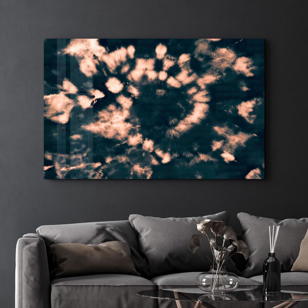 Other wall decoration - Abstract Pattern 4 | Glass Wall Art - ARTDESIGNA