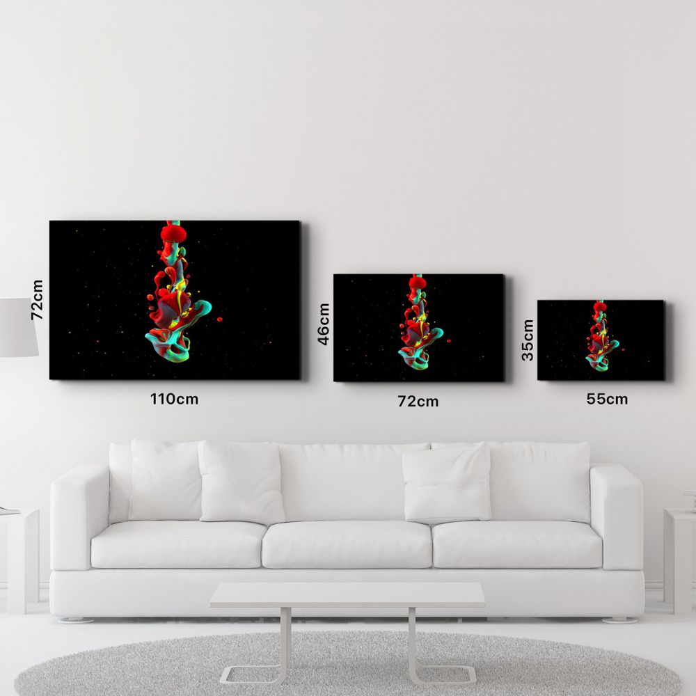 Other wall decoration - Liquid Drops | Glass Wall Art - ARTDESIGNA