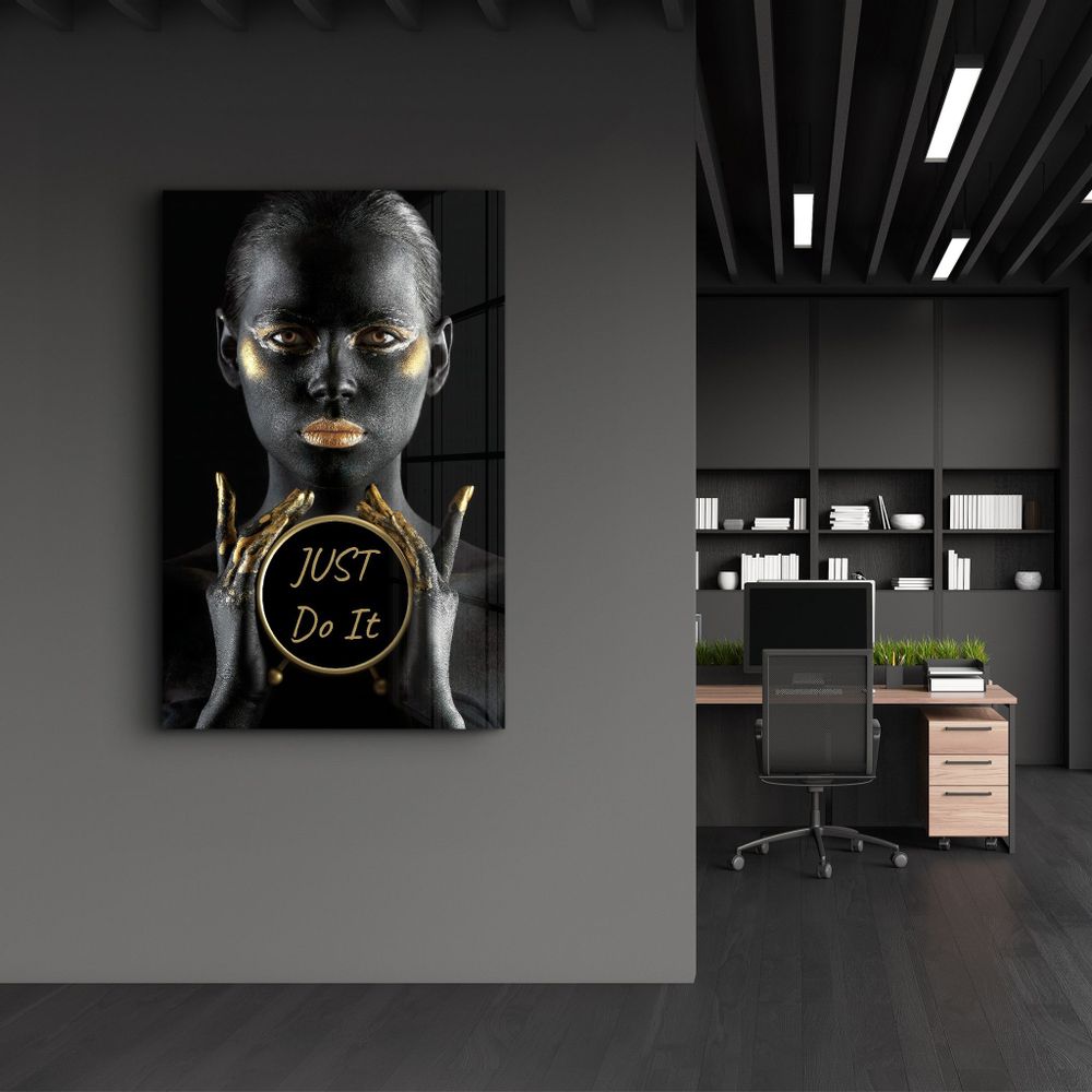 Other wall decoration - Just Do It | Glass Wall Art - ARTDESIGNA