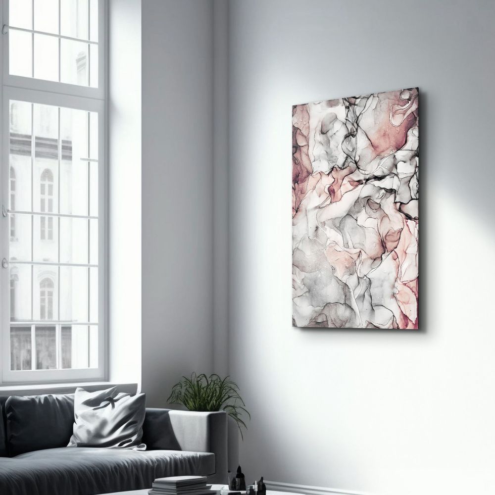 Autres décorations murales - Pink Pattern | Glass Wall Art - ARTDESIGNA