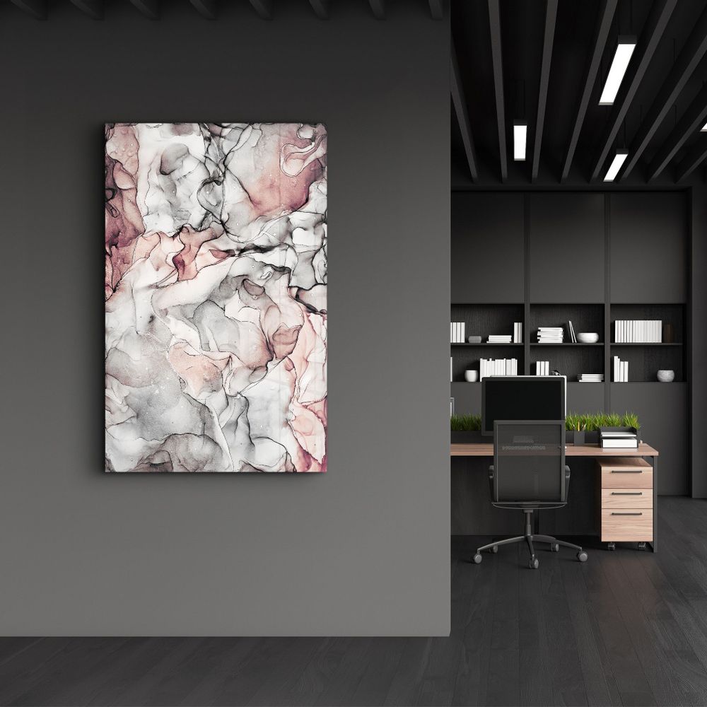 Autres décorations murales - Pink Pattern | Glass Wall Art - ARTDESIGNA