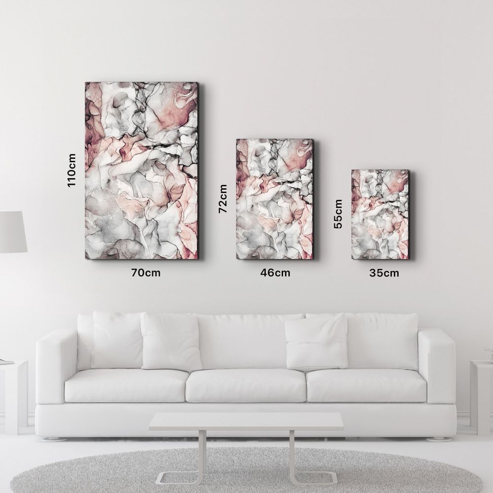 Autres décorations murales - Pink Pattern | Glass Wall Art - ARTDESIGNA