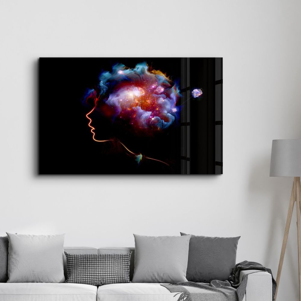 Other wall decoration - Space in Mind | Glass Wall Art - ARTDESIGNA