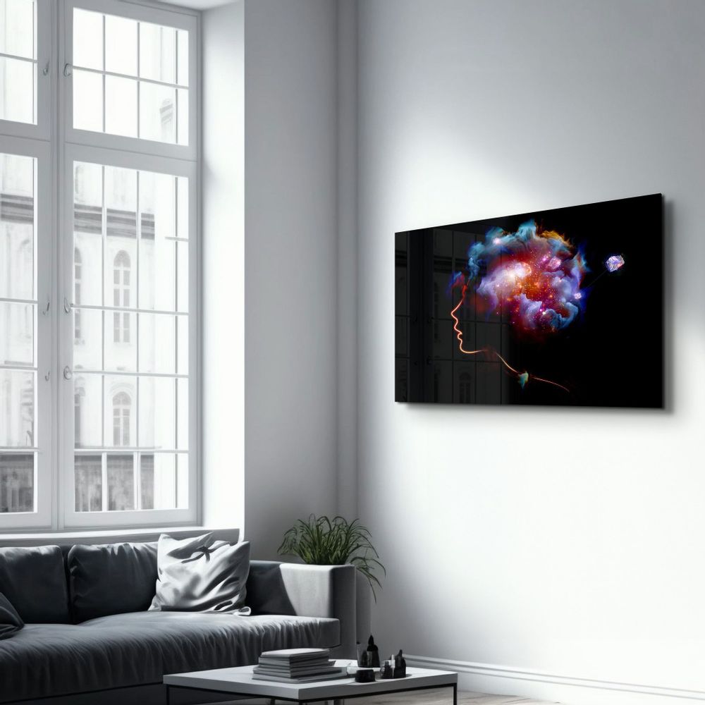 Other wall decoration - Space in Mind | Glass Wall Art - ARTDESIGNA