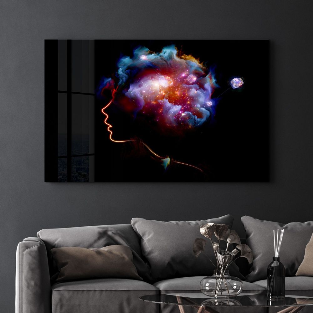 Other wall decoration - Space in Mind | Glass Wall Art - ARTDESIGNA