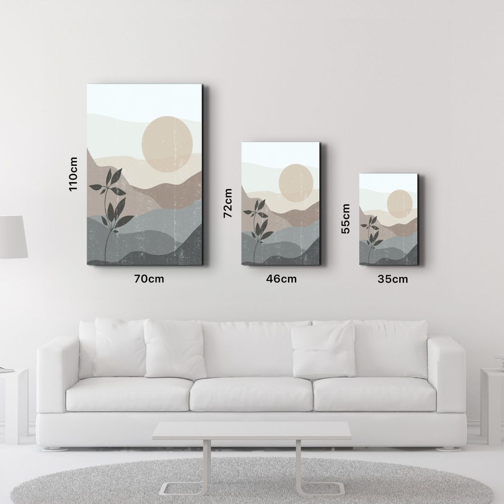 Other wall decoration - Abstract Flower and Sun | Glass Wall Art - ARTDESIGNA