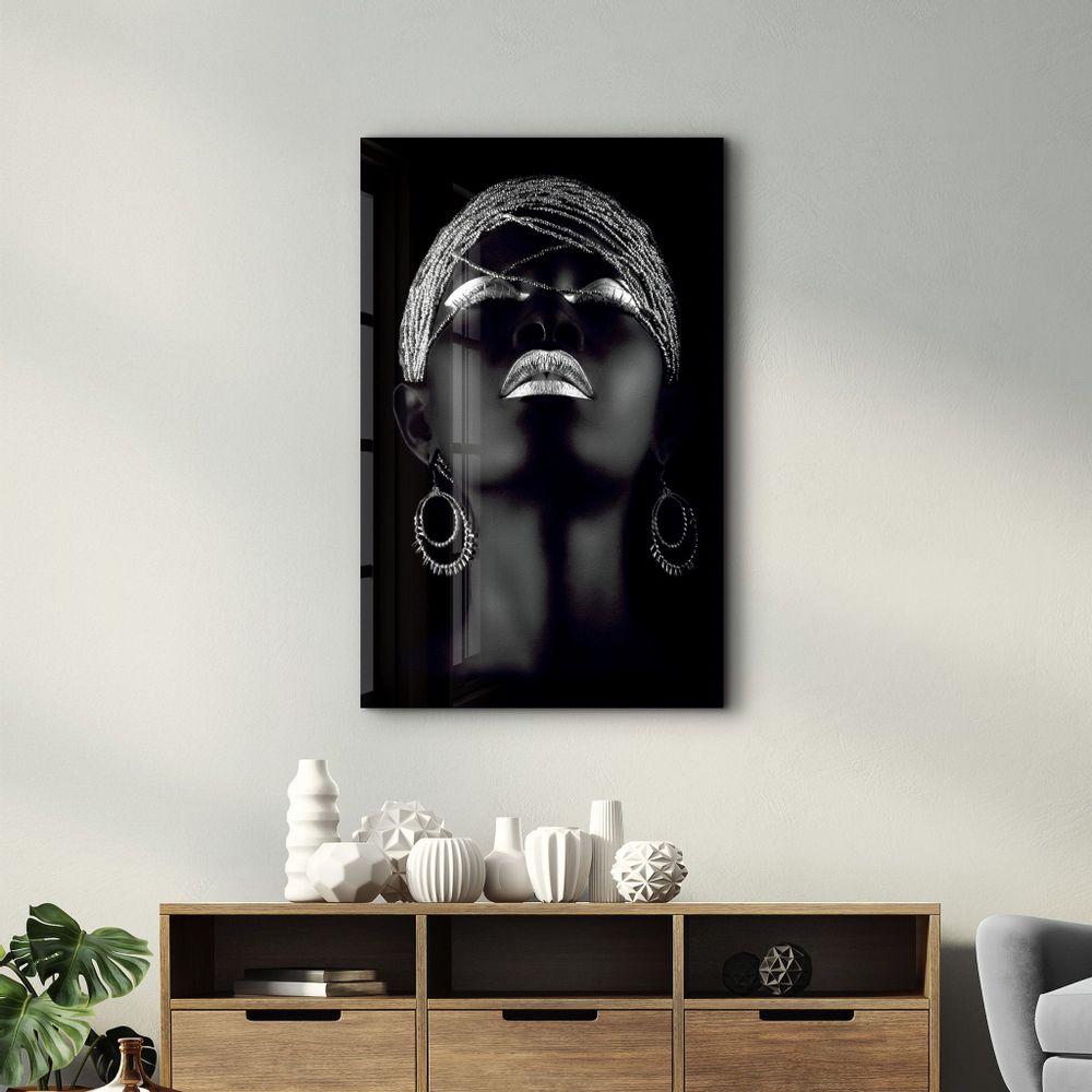 Other wall decoration - Freedom Of Silver | Glass Wall Art - ARTDESIGNA