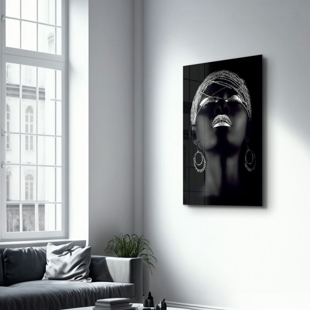 Other wall decoration - Freedom Of Silver | Glass Wall Art - ARTDESIGNA