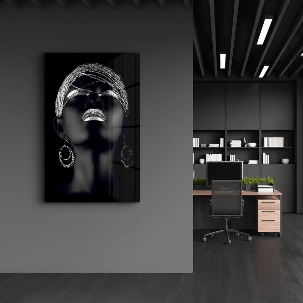 Other wall decoration - Freedom Of Silver | Glass Wall Art - ARTDESIGNA