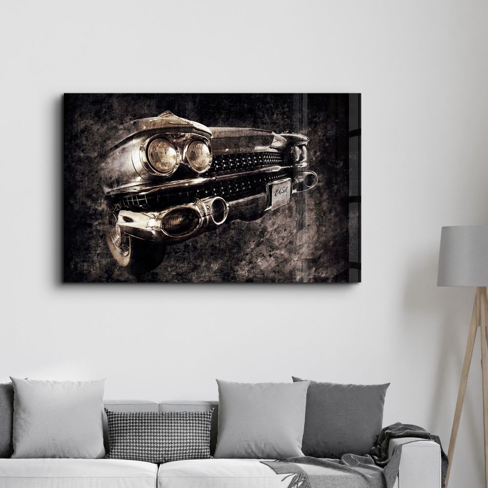 Other wall decoration - Face Of The Classic | Glass Wall Art - ARTDESIGNA