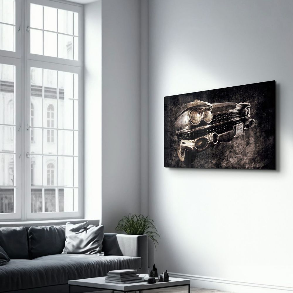 Other wall decoration - Face Of The Classic | Glass Wall Art - ARTDESIGNA