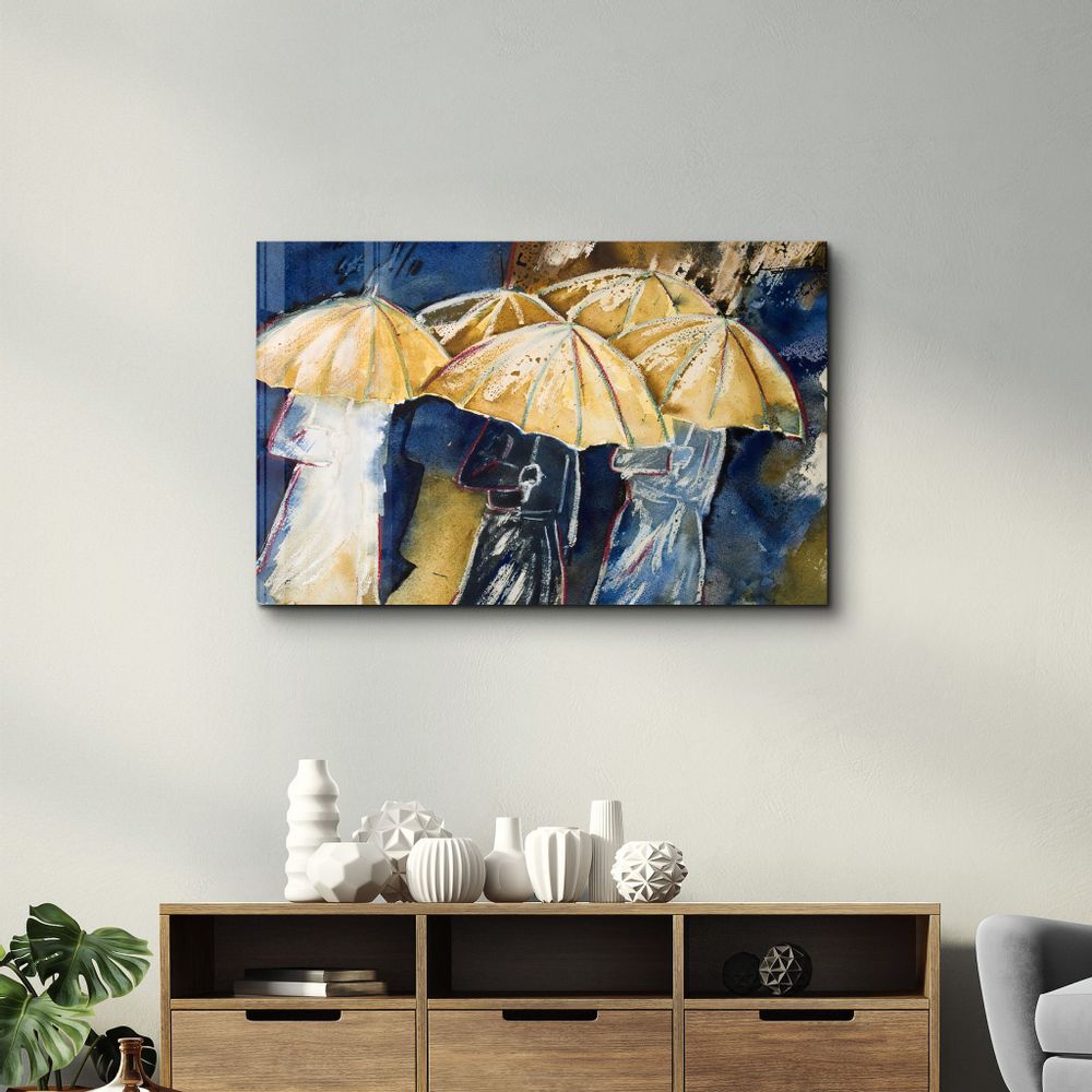 Other wall decoration - Rainy Day | Glass Wall Art - ARTDESIGNA