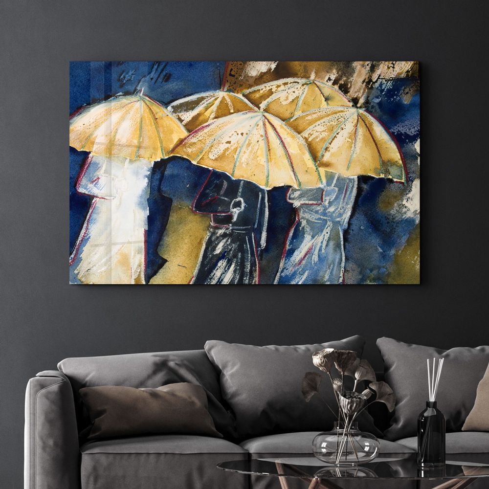 Other wall decoration - Rainy Day | Glass Wall Art - ARTDESIGNA