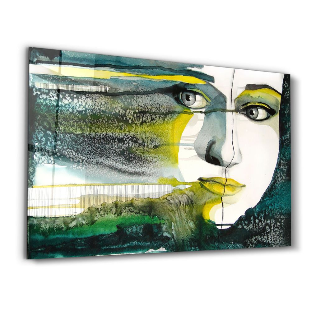 Autres décorations murales - Watching Thoughts | Glass Wall Art - ARTDESIGNA