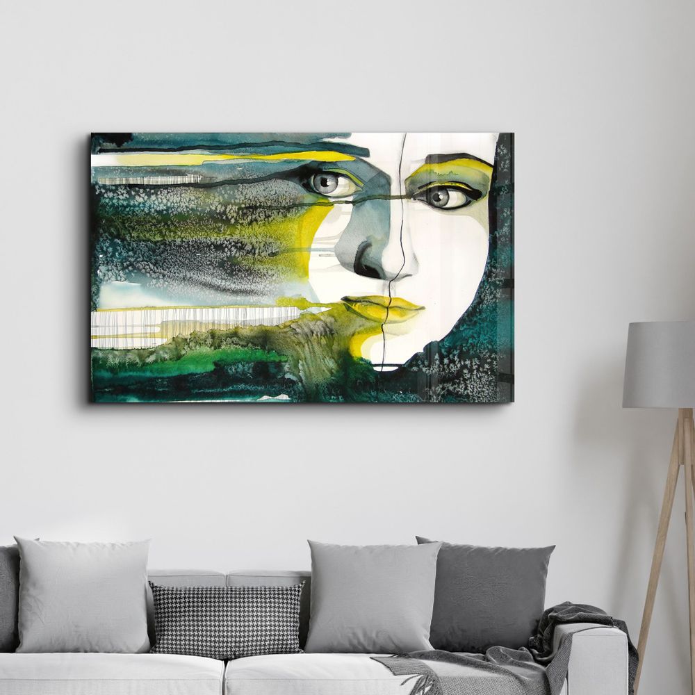 Autres décorations murales - Watching Thoughts | Glass Wall Art - ARTDESIGNA