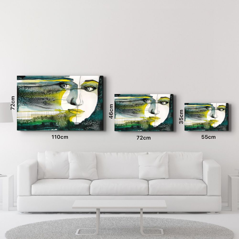 Autres décorations murales - Watching Thoughts | Glass Wall Art - ARTDESIGNA