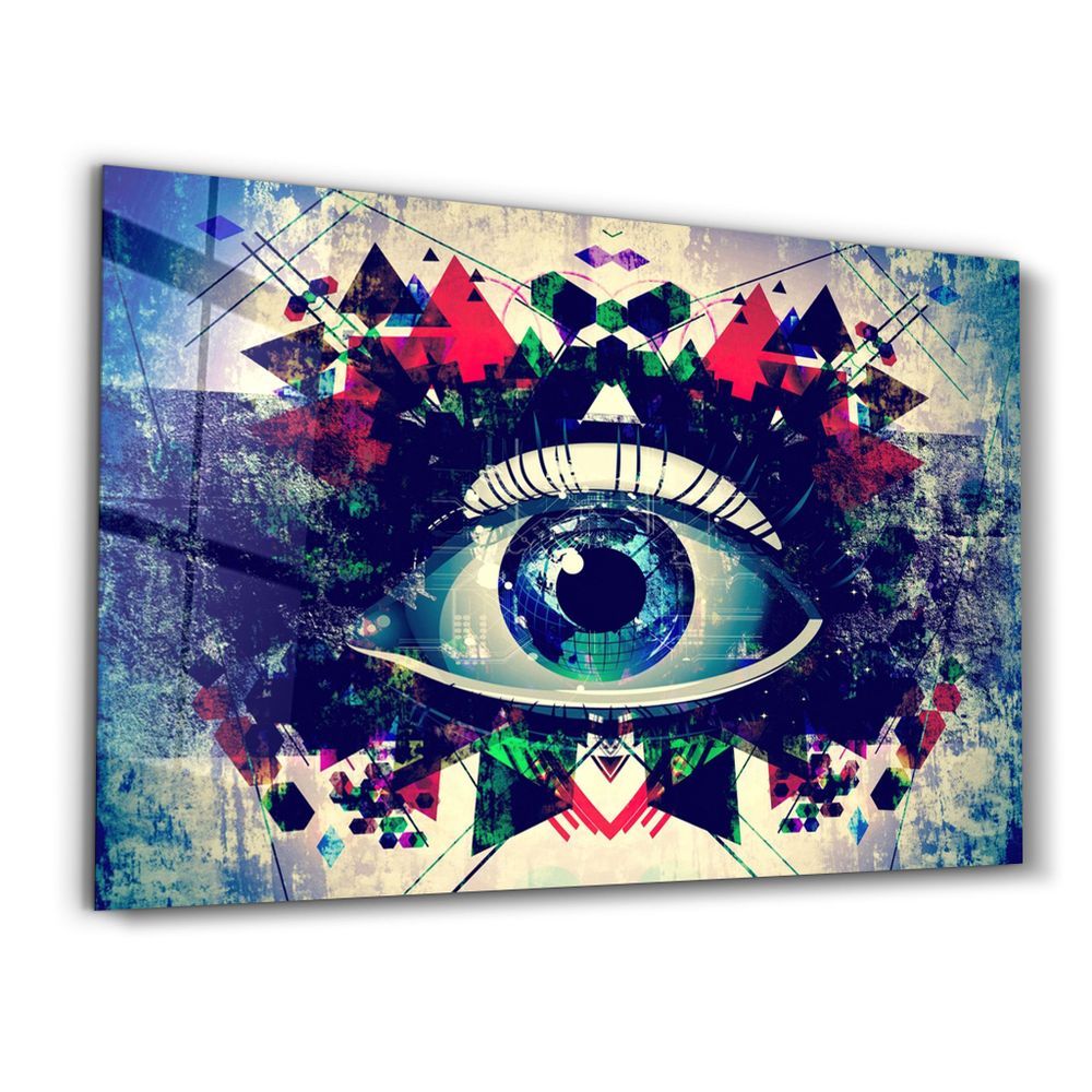 Autres décorations murales - Modern Eye | Glass Wall Art - ARTDESIGNA