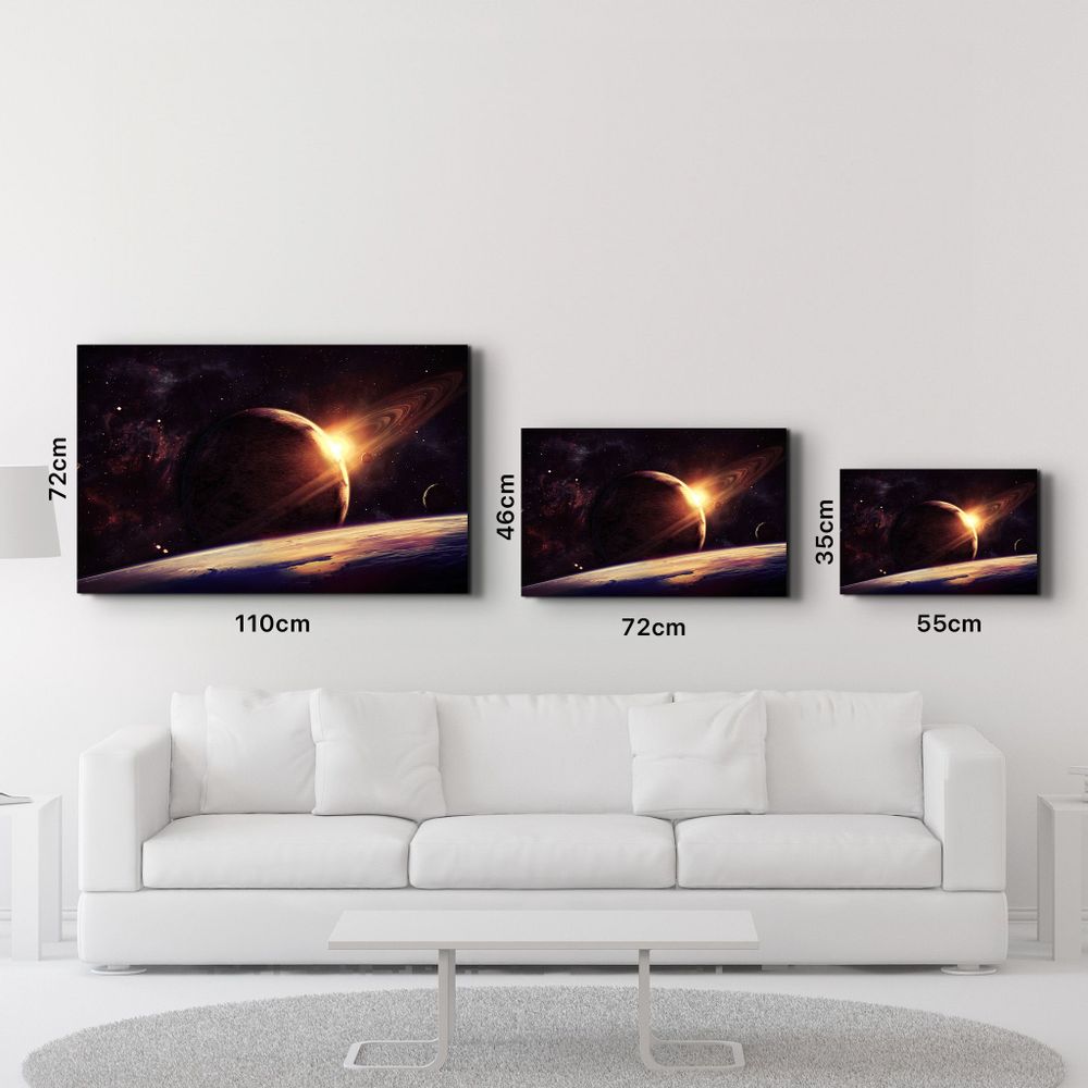 Other wall decoration - Melodic Universe | Glass Wall Art - ARTDESIGNA