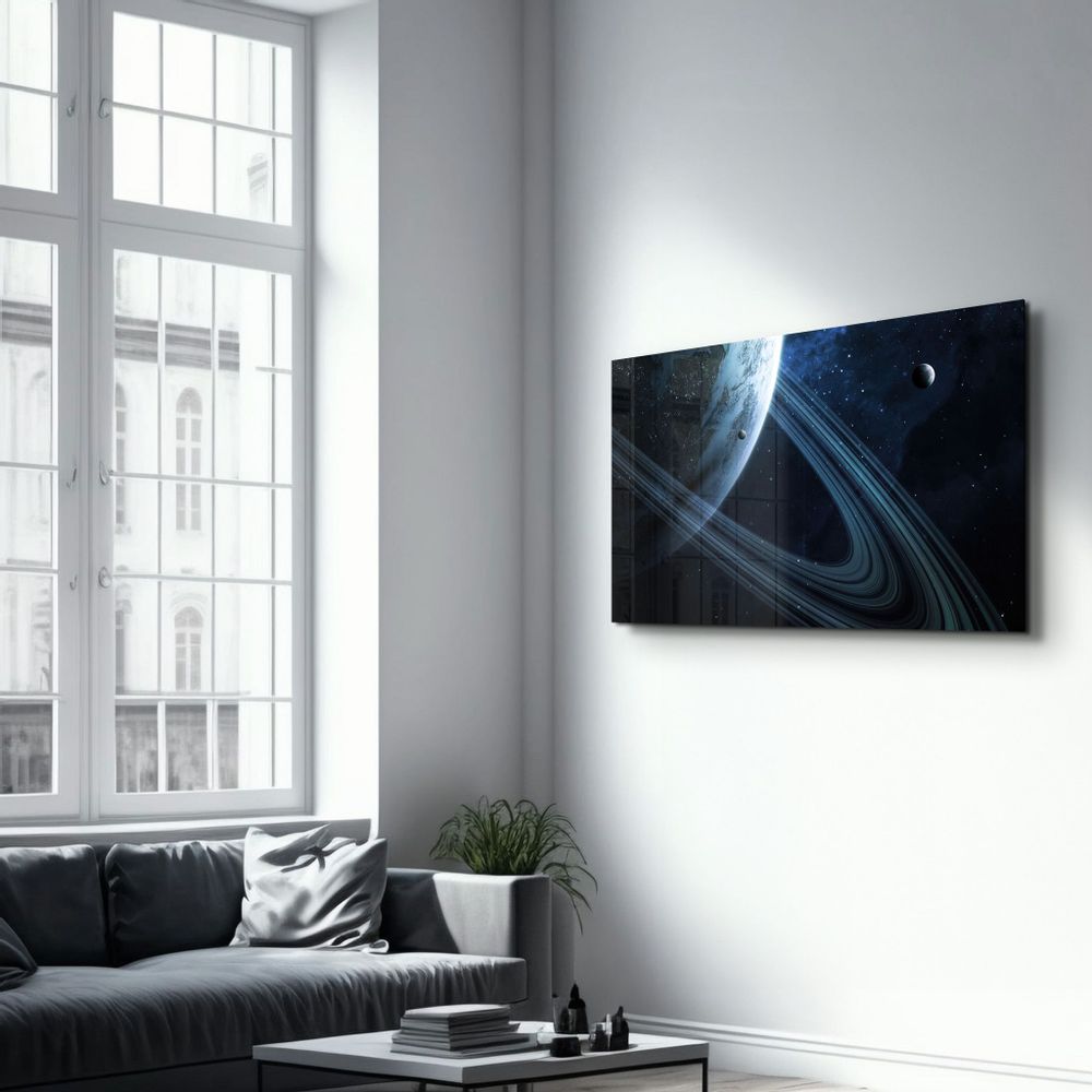 Autres décorations murales - The Order Of The Planets | Glass Wall Art - ARTDESIGNA
