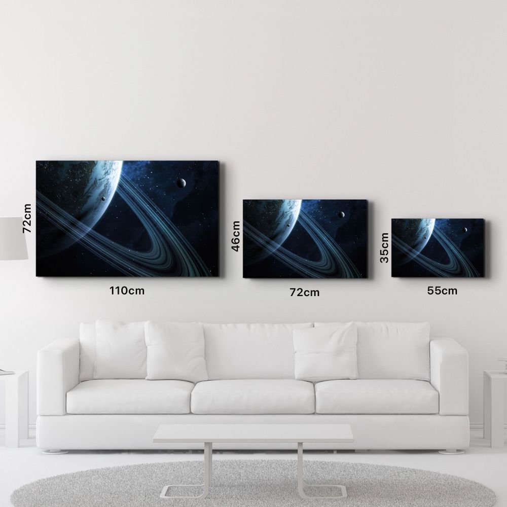 Autres décorations murales - The Order Of The Planets | Glass Wall Art - ARTDESIGNA