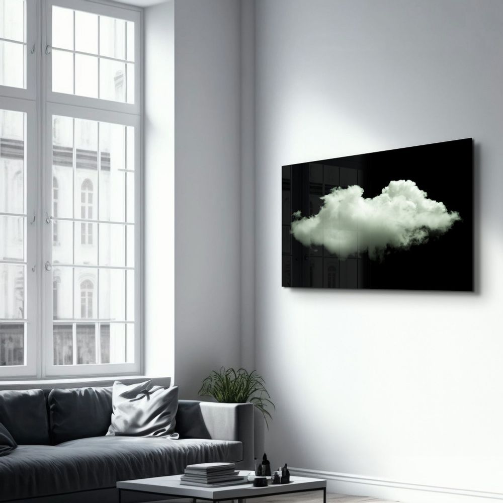Autres décorations murales - The Cloud | Glass Wall Art - ARTDESIGNA