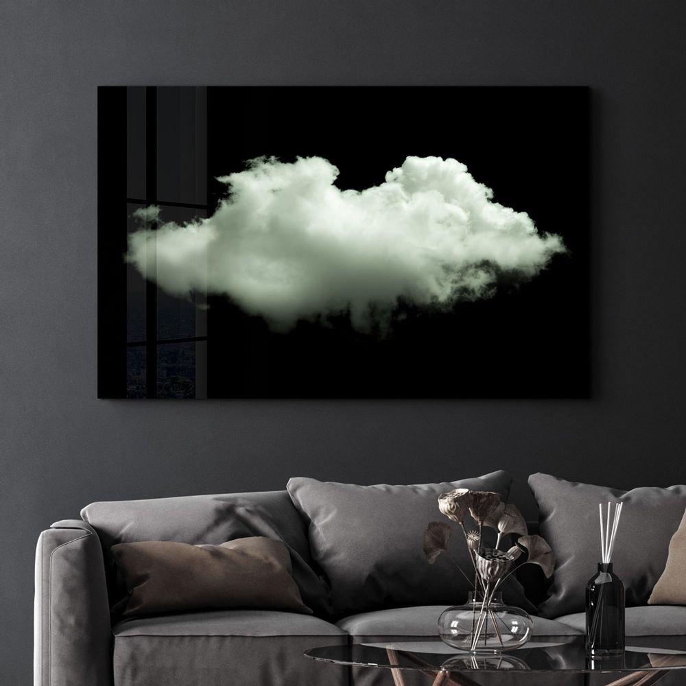 Autres décorations murales - The Cloud | Glass Wall Art - ARTDESIGNA