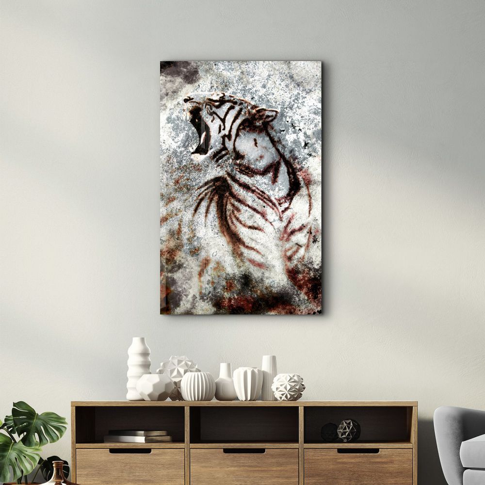 Other wall decoration - Fearless | Glass Wall Art - ARTDESIGNA