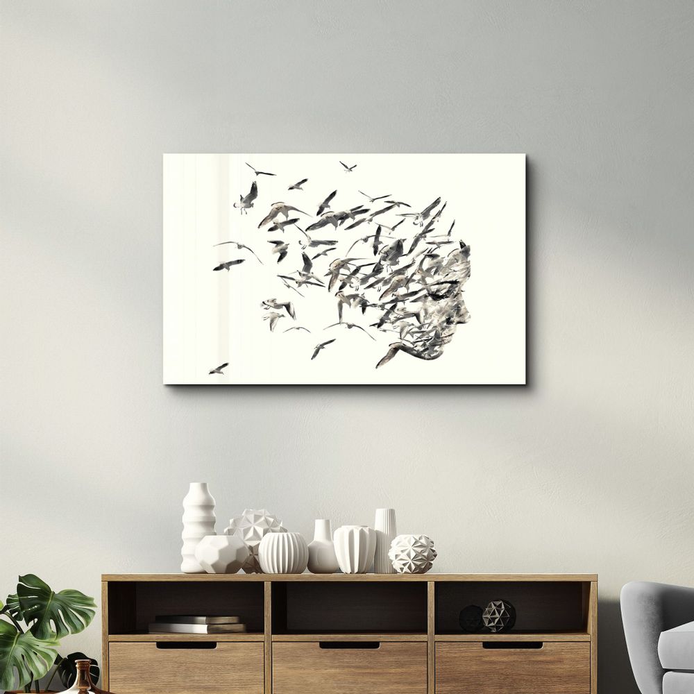 Autres décorations murales - Loading Hopes | Glass Wall Art - ARTDESIGNA