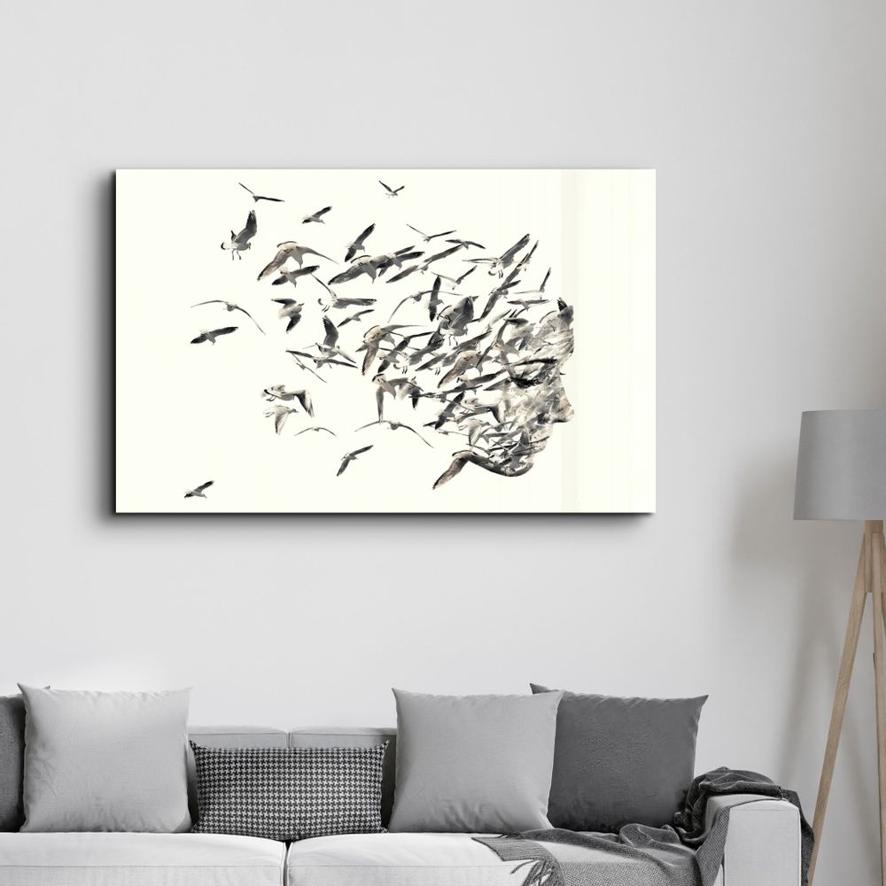 Autres décorations murales - Loading Hopes | Glass Wall Art - ARTDESIGNA