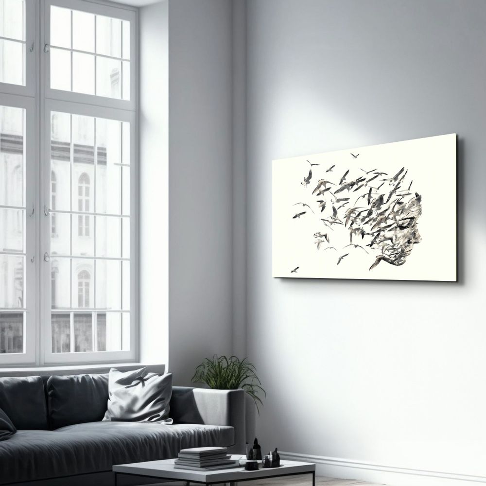 Autres décorations murales - Loading Hopes | Glass Wall Art - ARTDESIGNA