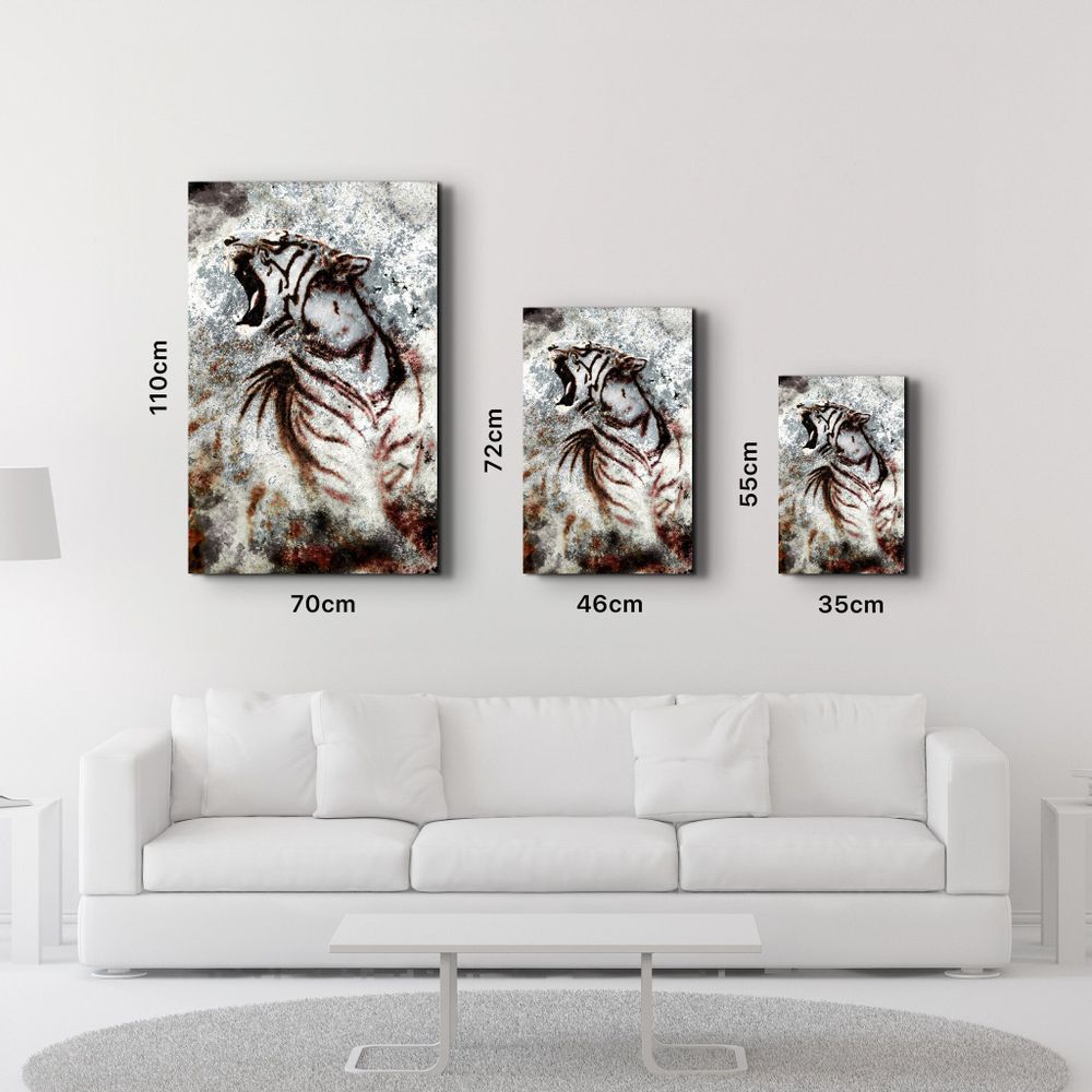Other wall decoration - Fearless | Glass Wall Art - ARTDESIGNA