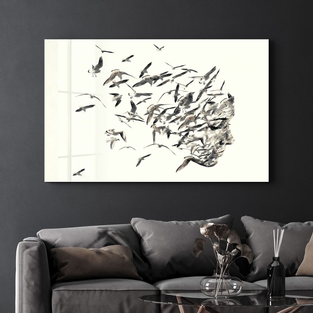 Autres décorations murales - Loading Hopes | Glass Wall Art - ARTDESIGNA