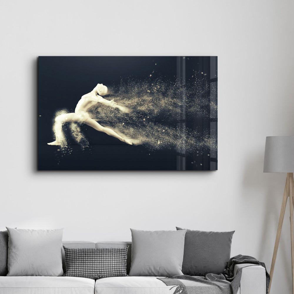 Other wall decoration - Abstract Riddick | Glass Wall Art - ARTDESIGNA