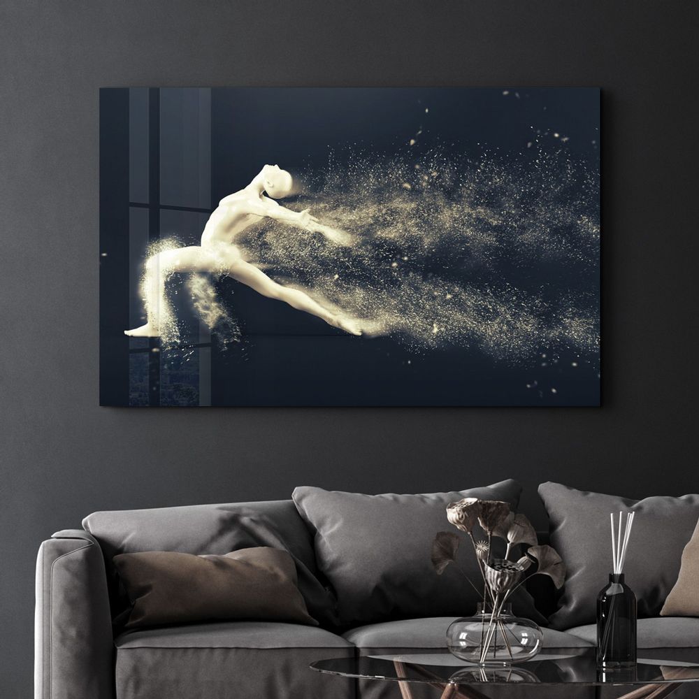 Other wall decoration - Abstract Riddick | Glass Wall Art - ARTDESIGNA