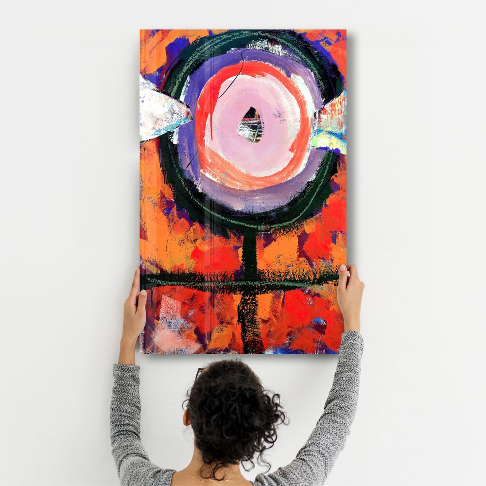 Autres décorations murales - Abstract Eye | Glass Wall Art - ARTDESIGNA
